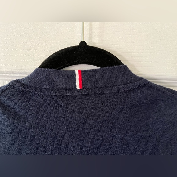 TOMMY HILFIGER Oversized Cardigan Navy - Picture 3 of 4